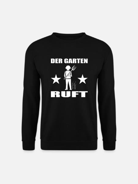Garten - Unisex Pullover - Schwarz