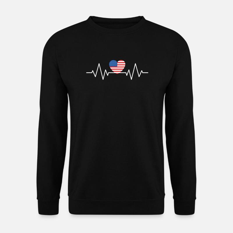 American pulse - Unisex Sweatshirt - black