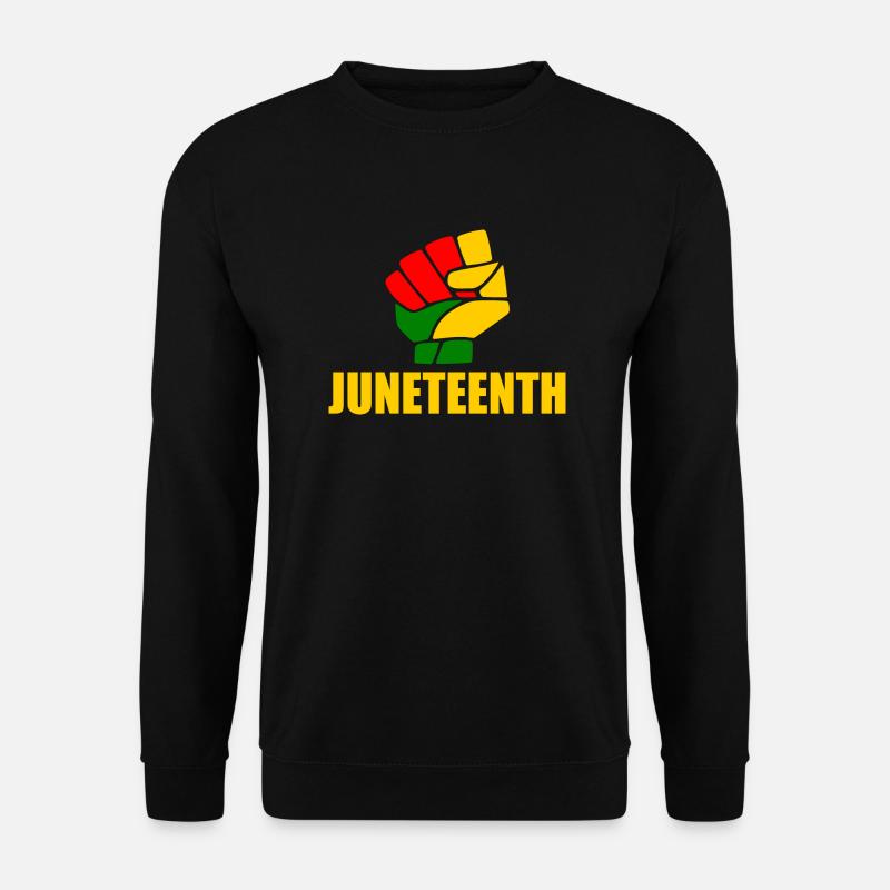 juneteenth - Unisex Pullover - Schwarz