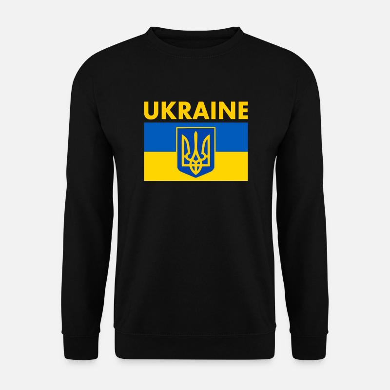 Ukraine - Unisex Pullover - Schwarz