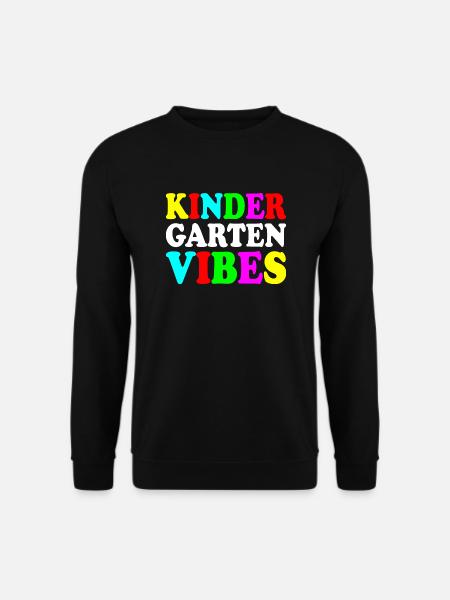 kindergarten vibes - Unisex Sweatshirt - black