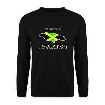 Jamaica - Sweat-shirt Unisexe - noir - Devant - Alina (178cm) & Michal (187cm)