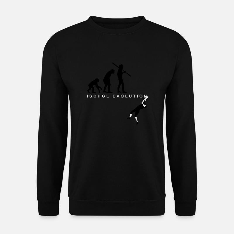 Evolution Bergsteiger - Unisex Pullover - Schwarz