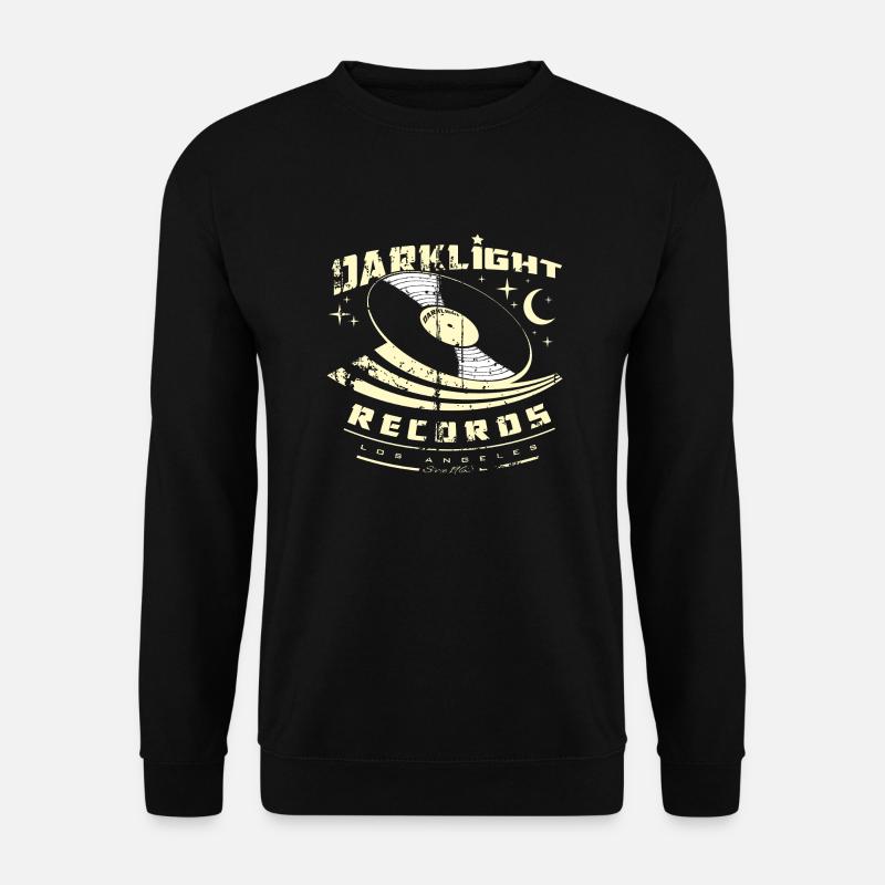 Darklight Records - Unisex Pullover - Schwarz
