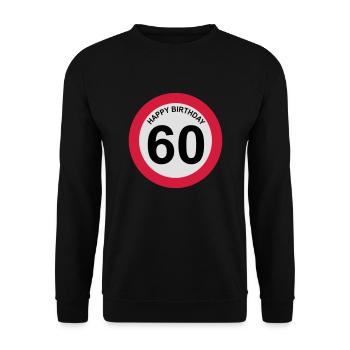 60 - Sweat-shirt Unisexe - noir - Devant - Alina (178cm) & Michal (187cm)