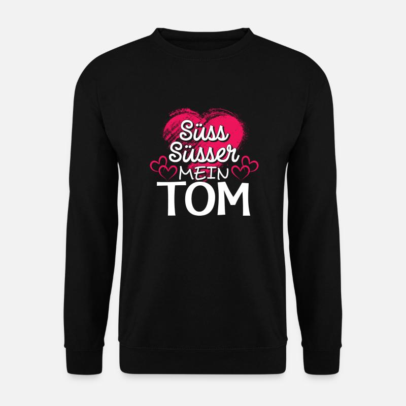 TOM - süss - Unisex Pullover - Schwarz