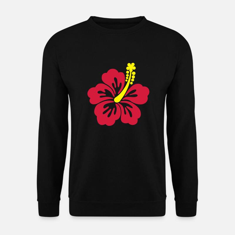 hibiscus tahiti - Unisex Pullover - Schwarz