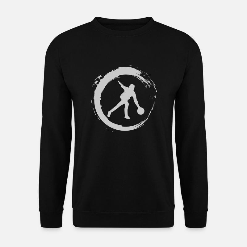 Bowling Kegeln - Unisex Pullover - Schwarz