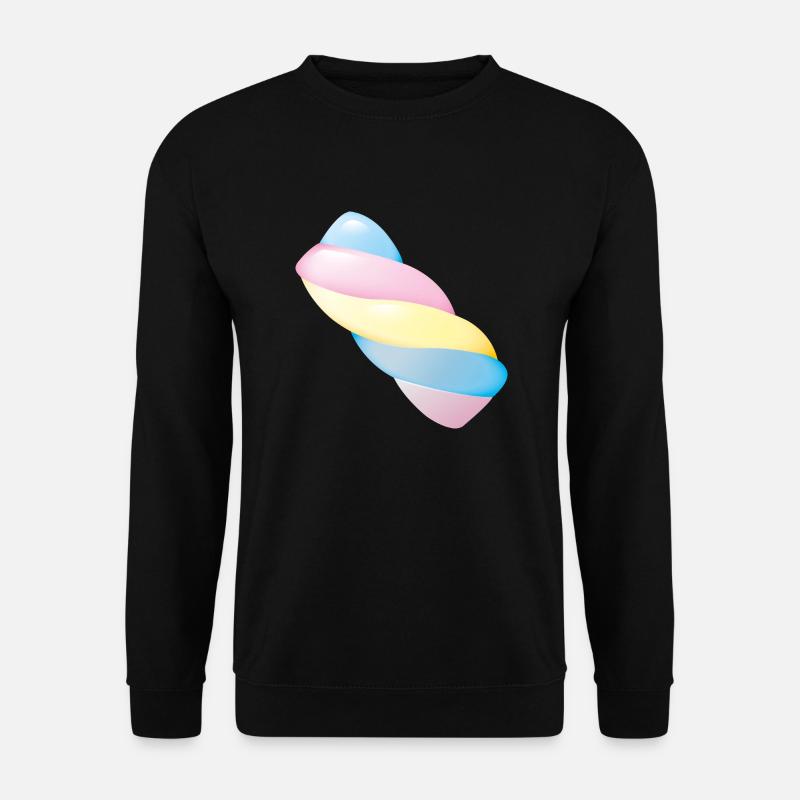 Smiley Marshmallow - Unisex sweater - sort