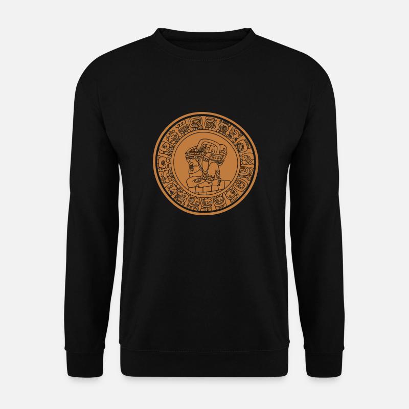 Calendrier Maya Calendrier Sun Horoscope Maya - Sweat-shirt Unisexe - noir