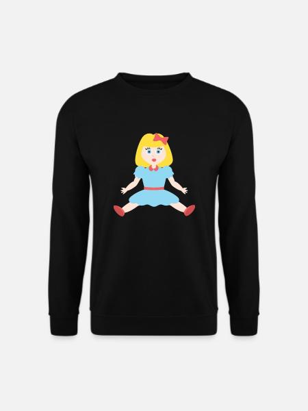 Doll - Unisex Sweatshirt - black