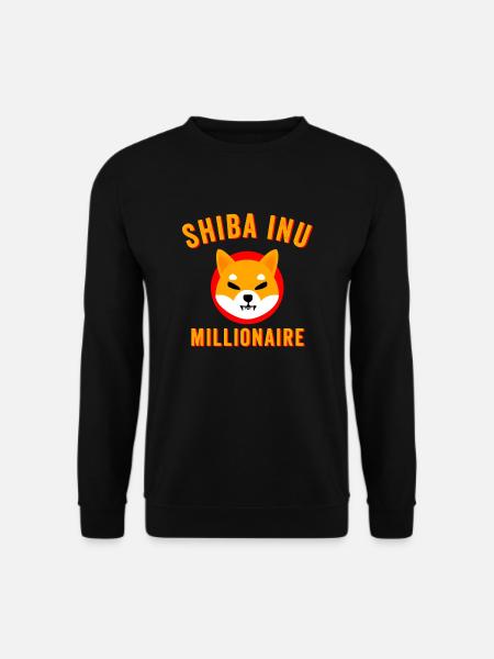 Shiba Inu Token - Shiba Inu Münze, Shib Münze, Shib - Unisex Pullover - Schwarz