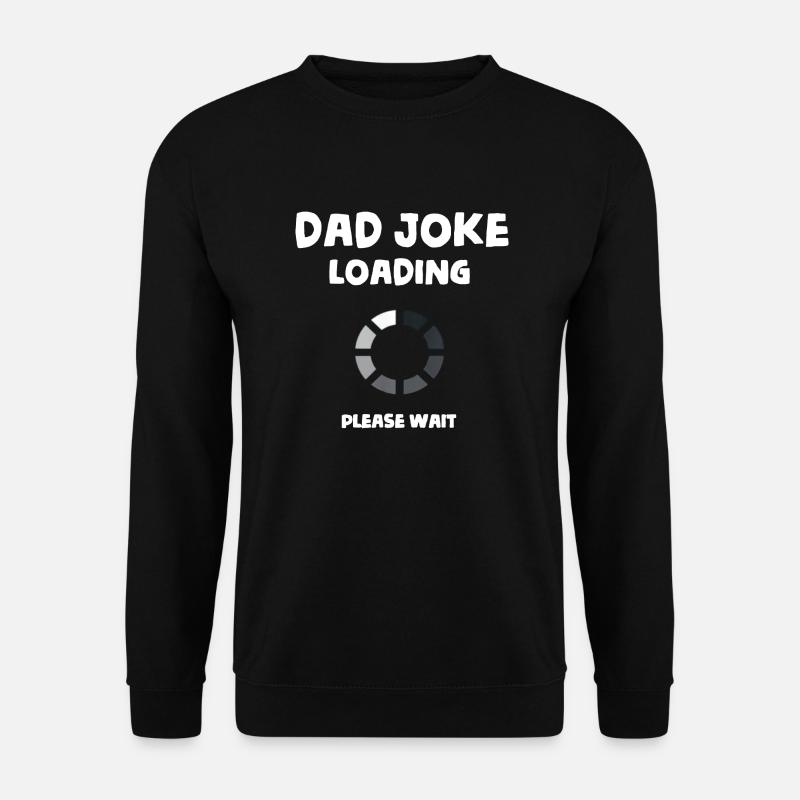 Papa Witze - Unisex Pullover - Schwarz