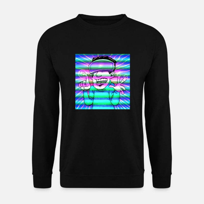 Glitch boy - Unisex Sweatshirt - black