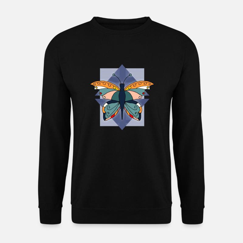 Butterfly - Unisex Sweatshirt - black