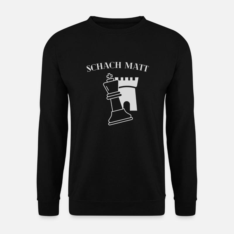 Schach Schach-Matt - Unisex Pullover - Schwarz