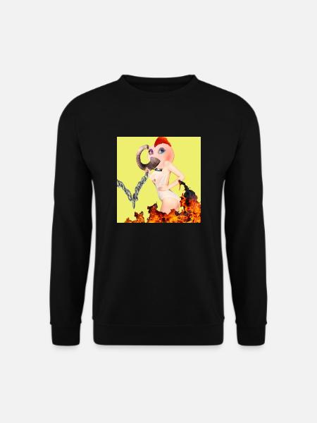 Bad Girl - Unisex Pullover - Schwarz
