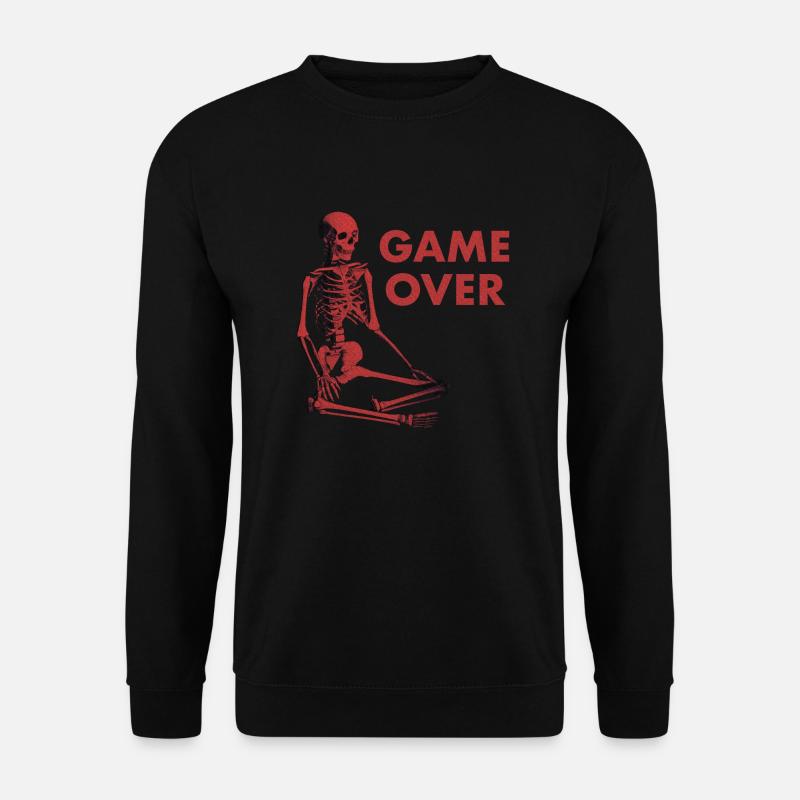 GAME OVER - Unisex Pullover - Schwarz