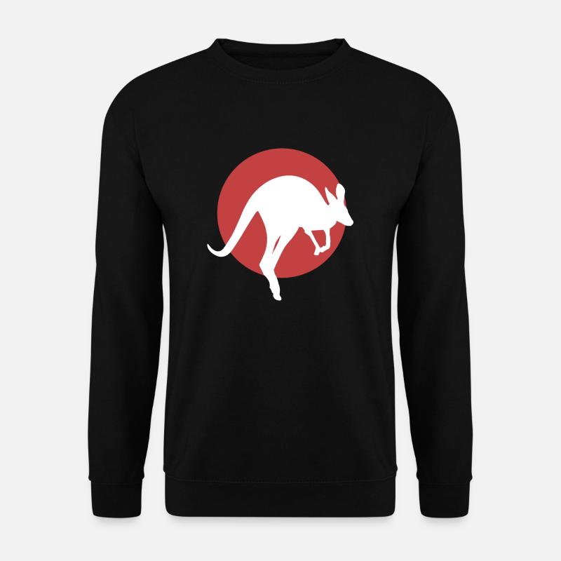 Känguru - Unisex Pullover - Schwarz
