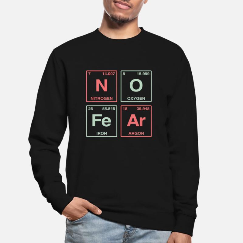 NO FEAR - avec des éléments du système de perdiode Sweat-shirt Unisexe