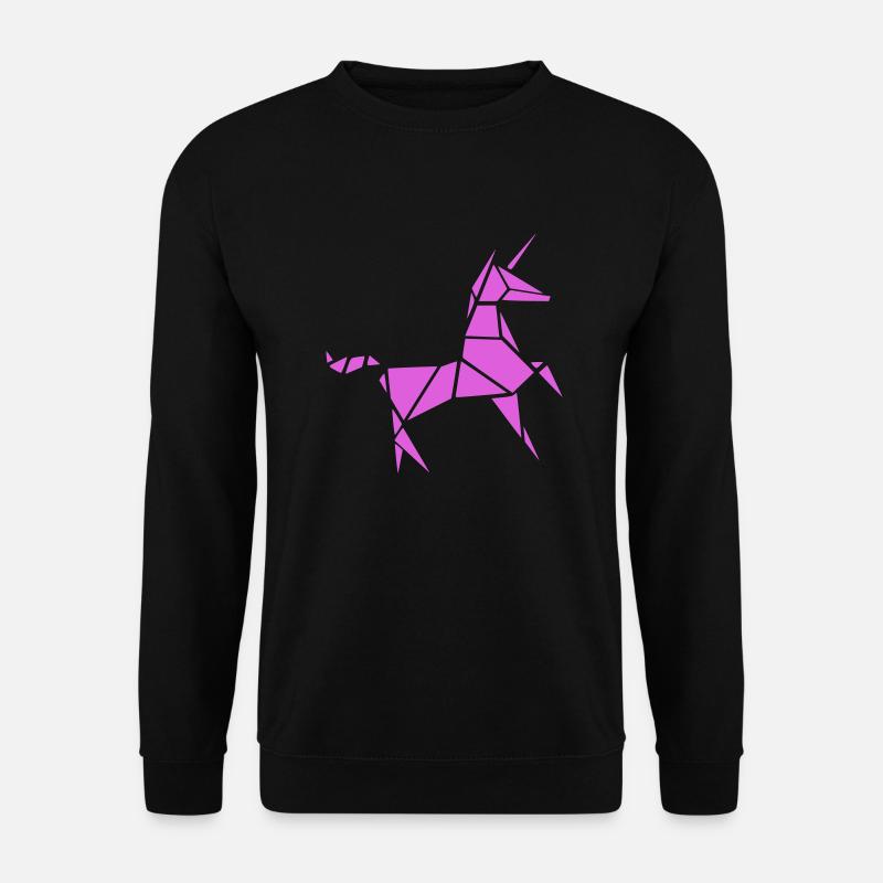 Einhorn 2 - Unisex Pullover - Schwarz