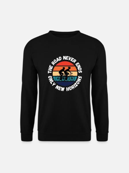 Cycling logo - Unisex Sweatshirt - black