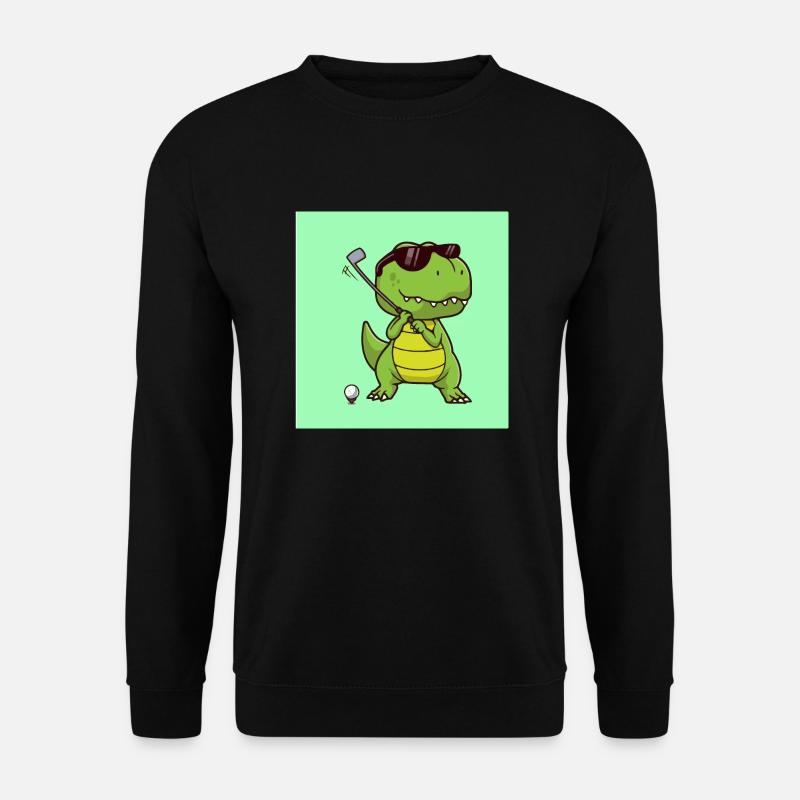 dinosaur - Unisex Sweatshirt - black