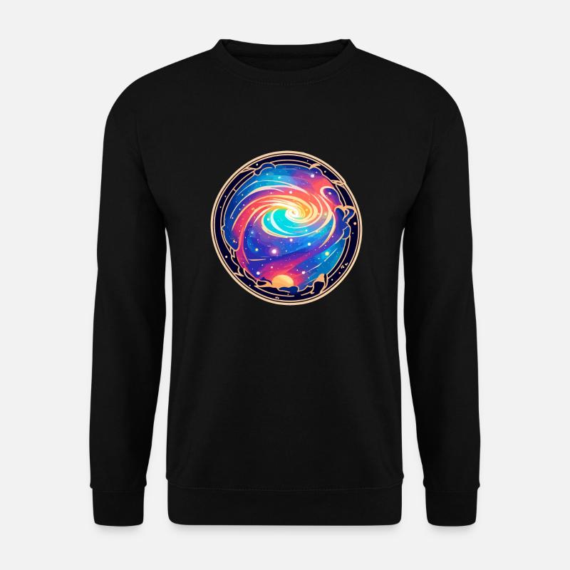 Space storm - Unisex Sweatshirt - black
