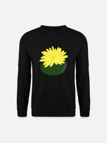 Fleur de Lithops1 - Sweat-shirt Unisexe - noir