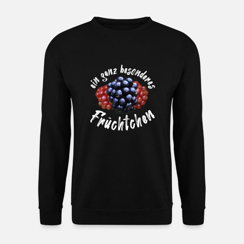 Brombeere Brombeeren Beeren Früchte - Unisex Pullover - Schwarz
