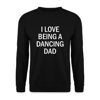Danse Musique de danse - Sweat-shirt Unisexe - noir - Devant - Alina (178cm) & Michal (187cm)