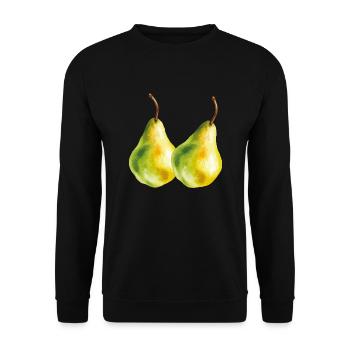 Ampoule 2 - Sweat-shirt Unisexe - noir - Devant - Alina (178cm) & Michal (187cm)