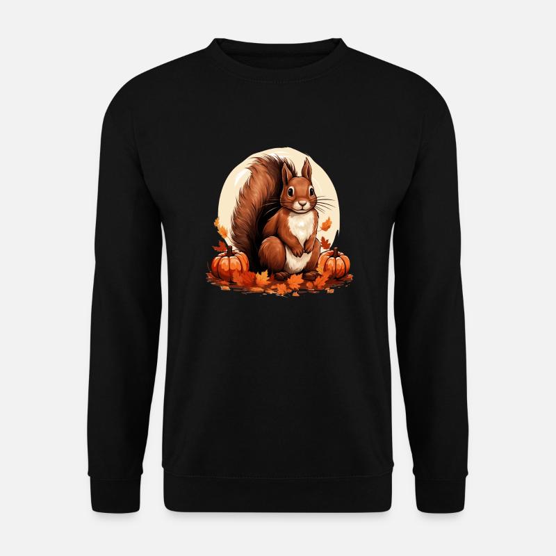 Squirrel - Unisex Sweatshirt - black