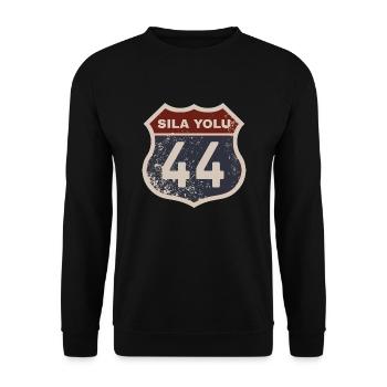 Malatya - Unisex Pullover - Schwarz - Vorne - Alina (178cm) & Michal (187cm)