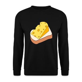 Barbados flag Barbadian bayan - Unisex Sweatshirt - black - Front - Alina (178cm) & Michal (187cm)