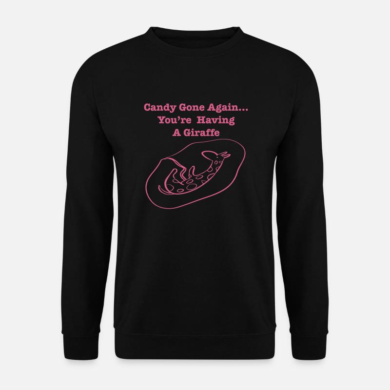HavingAGiraffeCandy - Unisex Sweatshirt - black