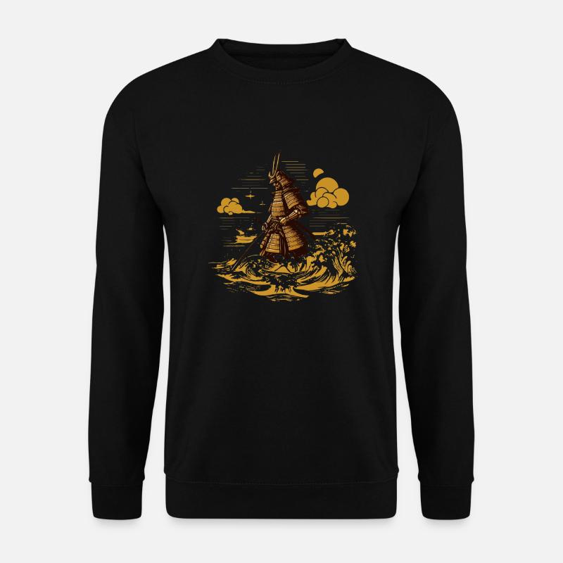 Samurai - Unisex Pullover - Schwarz