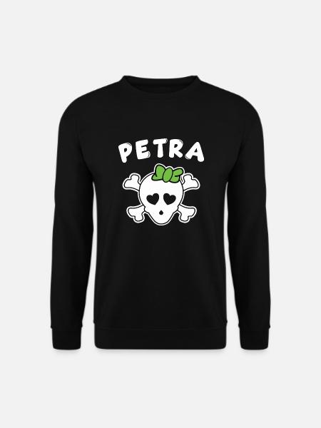 Piratin Petra Design für Mädchen und Frauen - Unisex Pullover - Schwarz