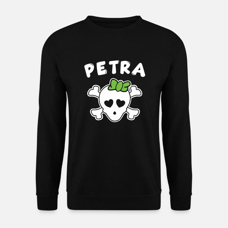 Piratin Petra Design für Mädchen und Frauen - Unisex Pullover - Schwarz
