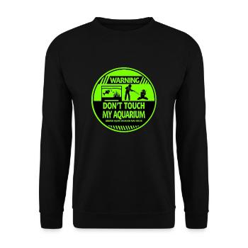 Aquarium - Sweat-shirt Unisexe - noir - Devant - Alina (178cm) & Michal (187cm)