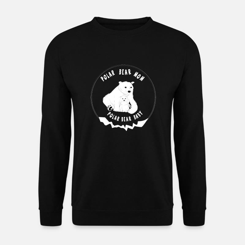 Polar Bears - Unisex Pullover - Schwarz