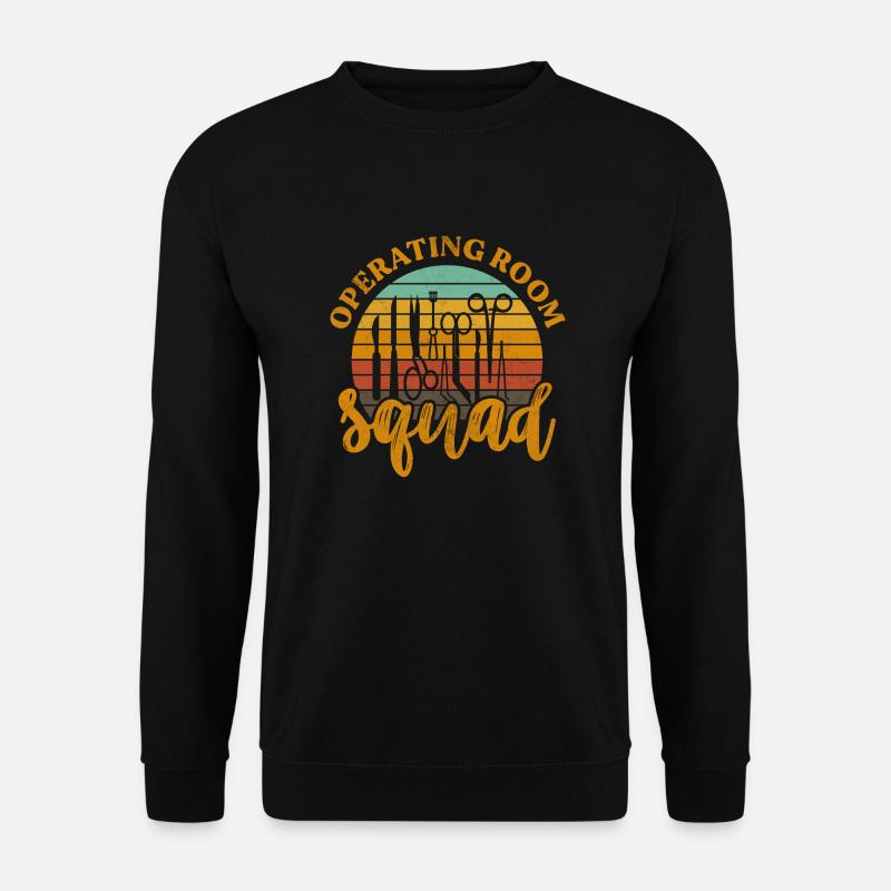 Operating room squad Surgical Technologist - Unisex Pullover - Schwarz