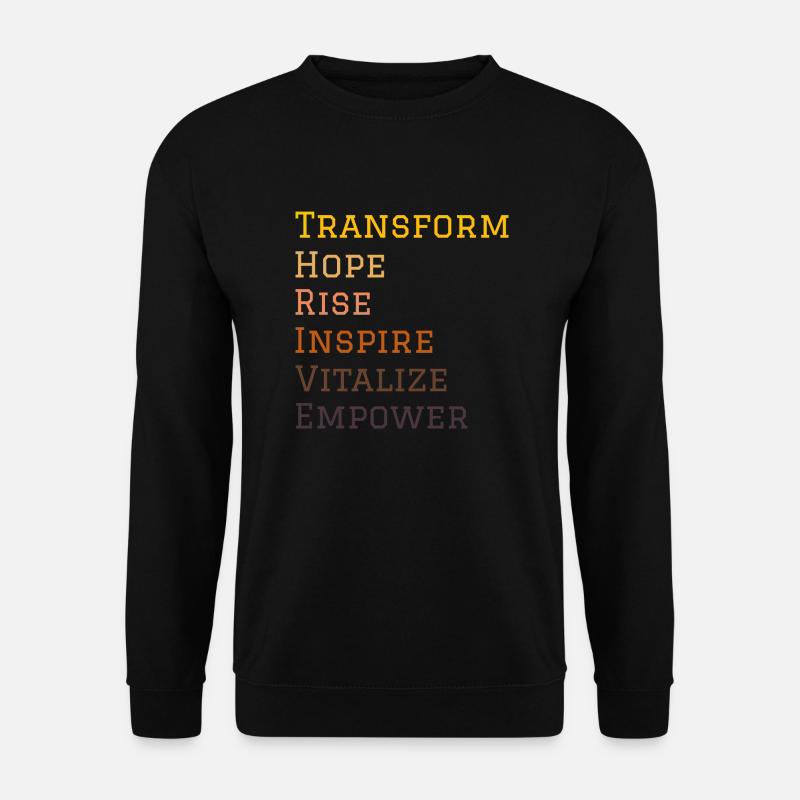 THRIVE - Unisex Pullover - Schwarz