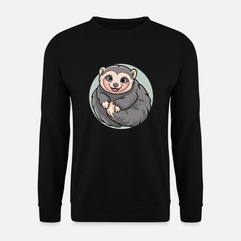 Langsame Loris - Unisex Pullover - Schwarz