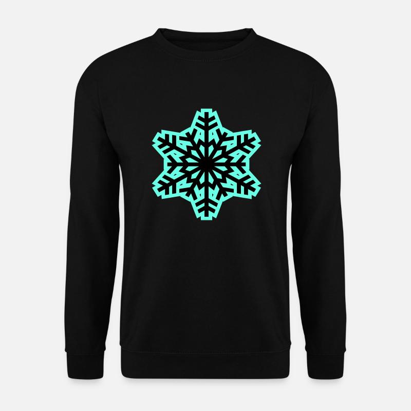 snow frost - Unisex Pullover - Schwarz