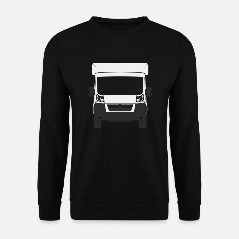 Jumper Boxer Ducato Wohnmobil Womo front 2006 - Unisex Pullover - Schwarz
