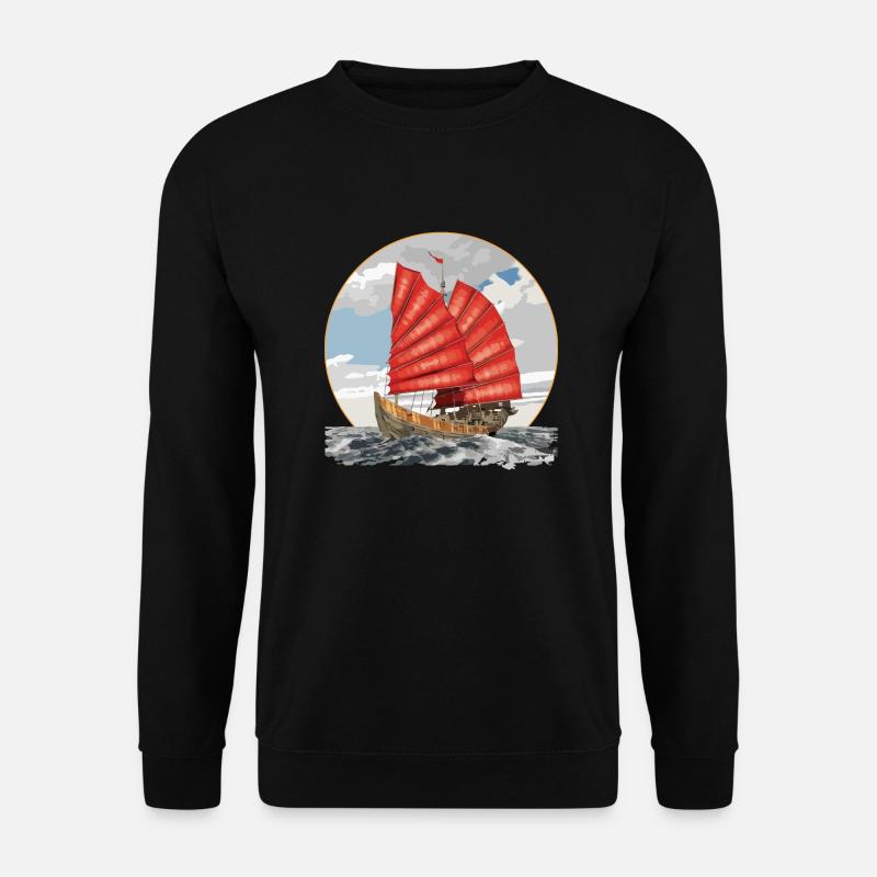 Ship - Unisex Sweatshirt - black