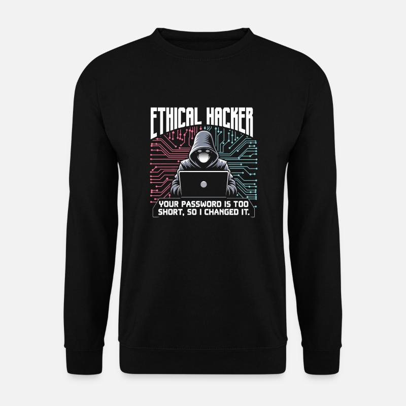 Ethical Hacker - Unisex Sweatshirt - black