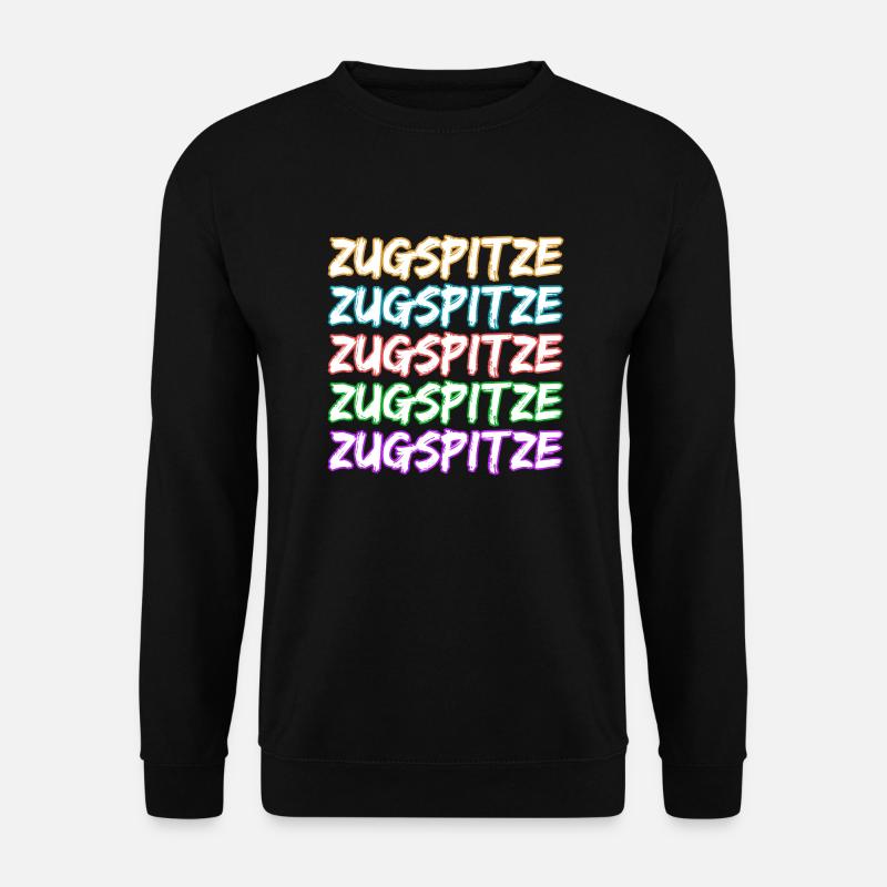 Klettern Zugspitze - Unisex Pullover - Schwarz