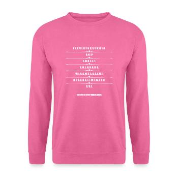 Geheimcode der Macht Teil 1 - Geheimcode 66 - Unisex Pullover - Pink - Vorne